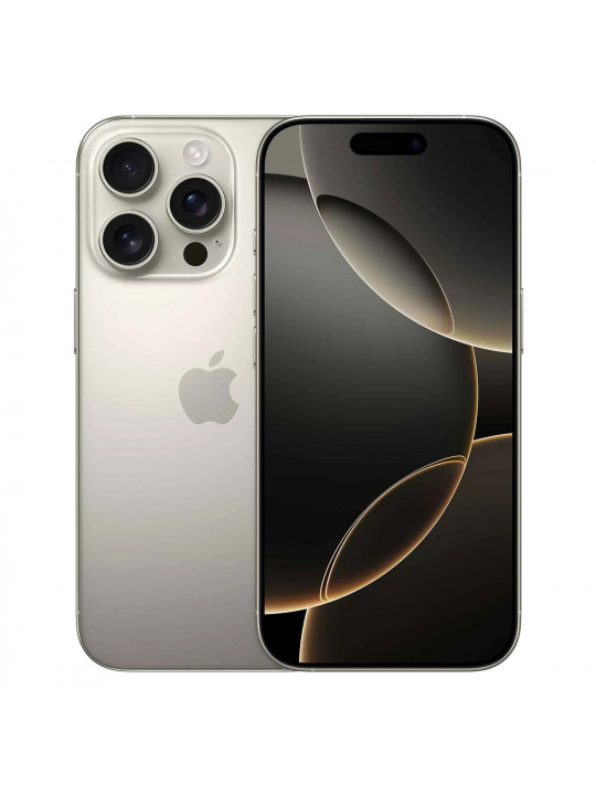Smart phone APPLE iPhone 16 Pro 256GB (Natural Titanium) (A3293) (MYNL3HX/A)