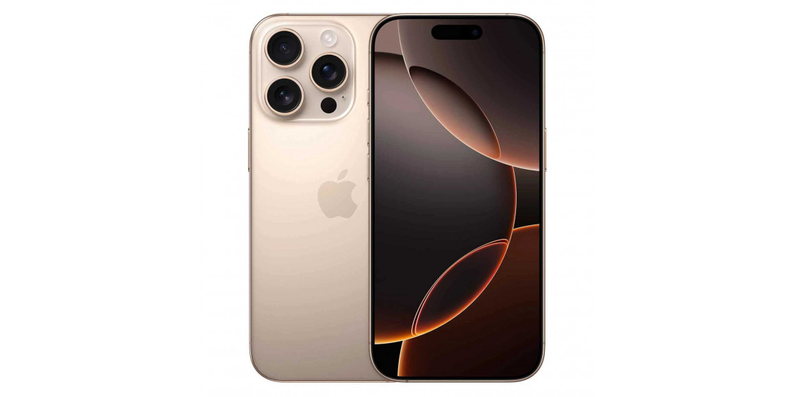 Smart phone APPLE iPhone 16 Pro 512GB (Desert Titanium) (A3293) (MYNP3HX/A)