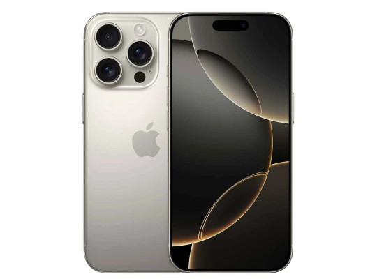 Smart phone APPLE iPhone 16 Pro 512GB (Natural Titanium) (A3293) (MYNQ3HX/A)