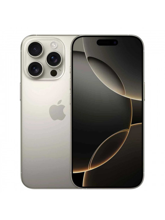 Смартфон APPLE iPhone 16 Pro 512GB (Natural Titanium) (A3293) (MYNQ3HX/A)