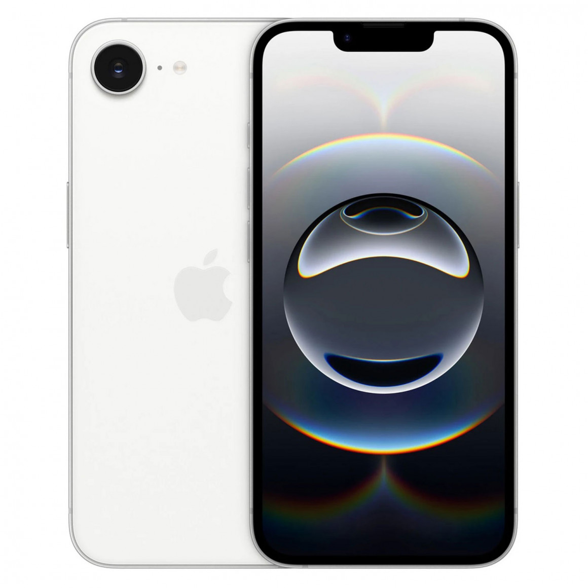Смартфон APPLE iPhone 16e 128GB (White) (A3409) (MD1R4HX/A)