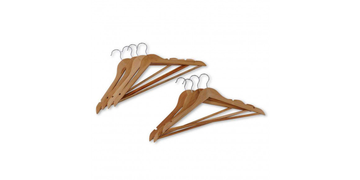 Հագուստի կախիչ PAN HOME 262JHC9900029 WOODEN SET 8PC 