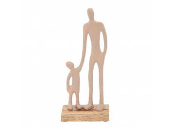 Դեկորատիվ առարկաներ KOOPMAN STATUE MAN AND CHILD 24CM (132299) (A68120600)