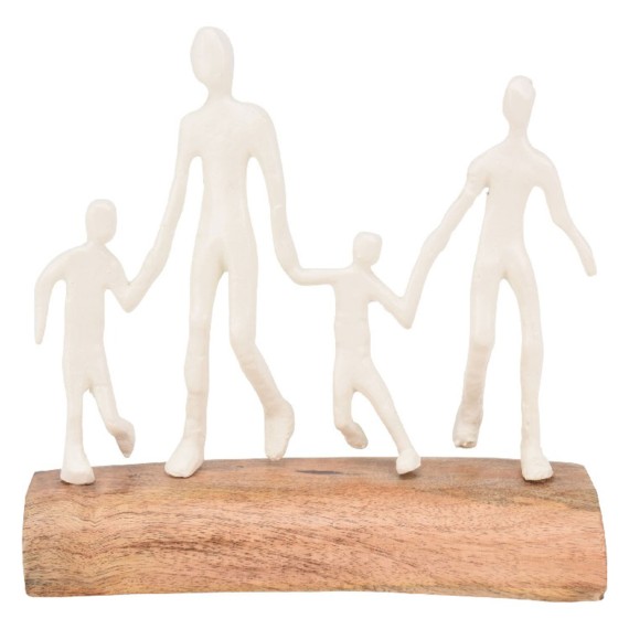Декоративные акссесуары KOOPMAN STATUE FAMILY 23CM 2ASS WHITE (132985) (A68120670)