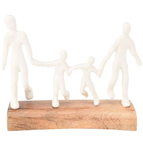 Декоративные акссесуары KOOPMAN STATUE FAMILY 23CM 2ASS WHITE (132985) (A68120670)