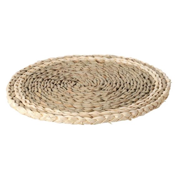 Սպասքի տակդիր KOOPMAN HZ1954100 PLACEMAT RUSH GRASS DIA 36CM (470315)