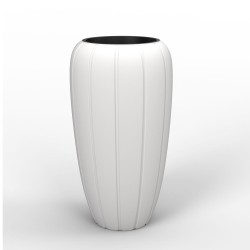 Flower pot LAMELA LA897-05 DONICA BIG GAJA 400 WHITE 