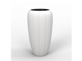 Цветочный горшок LAMELA LA897-05 DONICA BIG GAJA 400 WHITE 