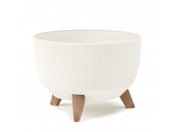 Flower pot LAMELA LA960-74 MISA ROMA JUMPER ECO RECYCLED 400 CREAM 
