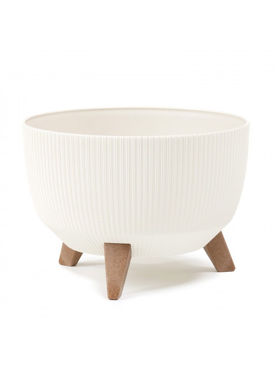 Flower pot LAMELA LA960-74 MISA ROMA JUMPER ECO RECYCLED 400 CREAM 