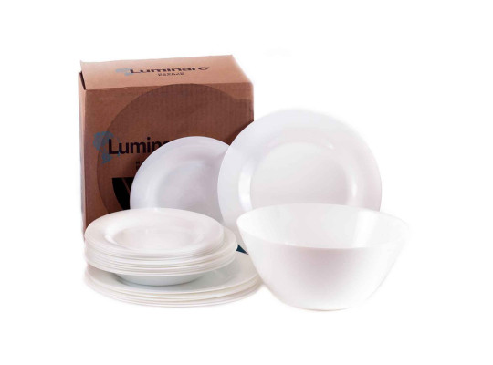 Набор тарелок LUMINARC Q6558 SET 19PC VIDRIS 