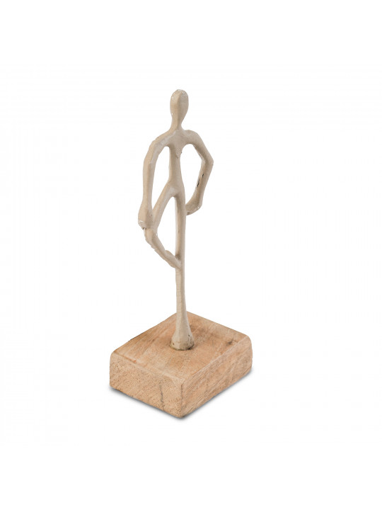 Դեկորատիվ առարկաներ KOOPMAN STATUE 21CM 3ASS TAUPE (F7) (131018) (A68120560)