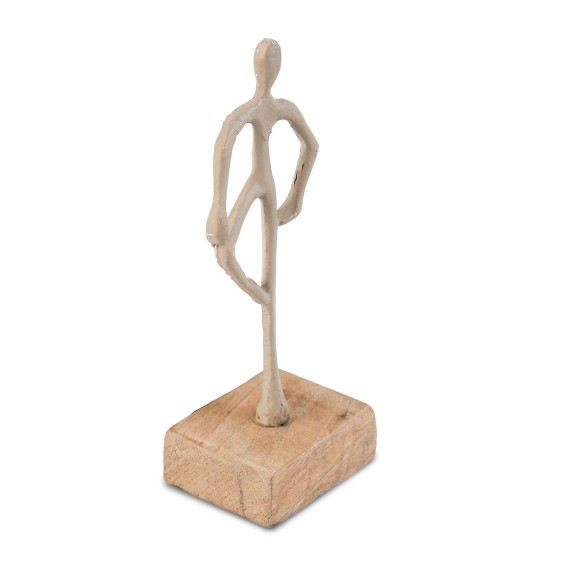 Декоративные акссесуары KOOPMAN STATUE 21CM 3ASS TAUPE (F7) (131018) (A68120560)