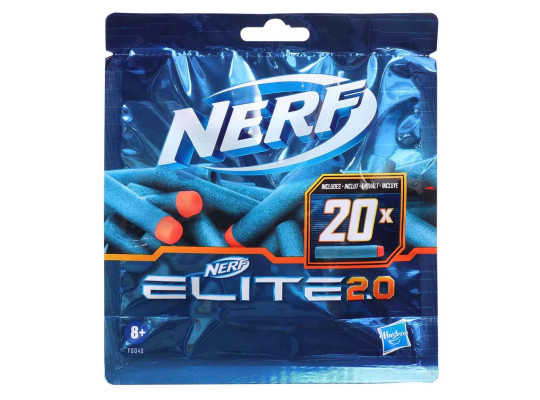 Զենք HASBRO F0040 NERF ELITE 2.0 20-DART REFILL PACK 