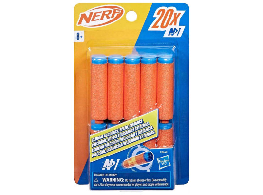 Զենք HASBRO F8640 ՓԱՄՓՈՒՇՏ NERF N1 REFILL 20 