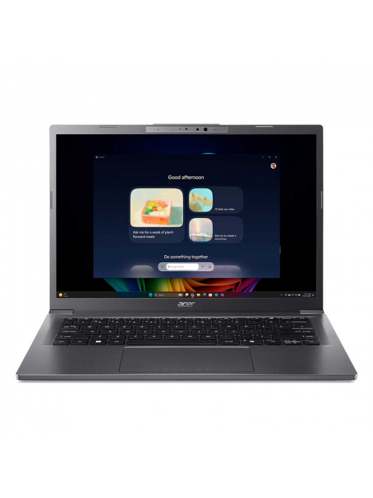 Նոթբուք ACER Aspire 14 AI A14-52M-75A3 (U7-256V) 14 OLED 16GB 512GB W11H (Steel Gray) (NX.JFVER.001)