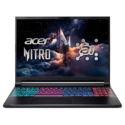 Նոթբուք ACER Nitro V16S AI ANV16S-61-R3PS (Ryzen AI 5 340) 16 180Hz 16GB 1TB RTX5060-8GB (Obsidian Black) (NH.QXRER.001)