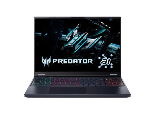 Notebook ACER Predator Helios Neo 16AI PHN16-73-94WP (U9-275HX) 16 240Hz 32GB 1TB RTX5070Ti-12GB (Abyssal Black) (NH.QX4ER.003)