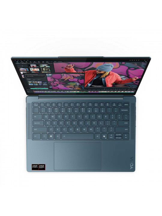 Նոթբուք LENOVO Yoga Slim 7 14AKP10 (Ryzen AI 5 340) 14 2.8K OLED 16GB 1TB W11H (Tidal Teal) (83JY0009RK)