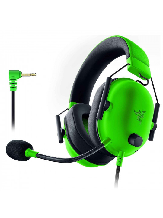 Ականջակալ RAZER Blackshark V2 X (Green) (RZ04-03240600-R3M1)