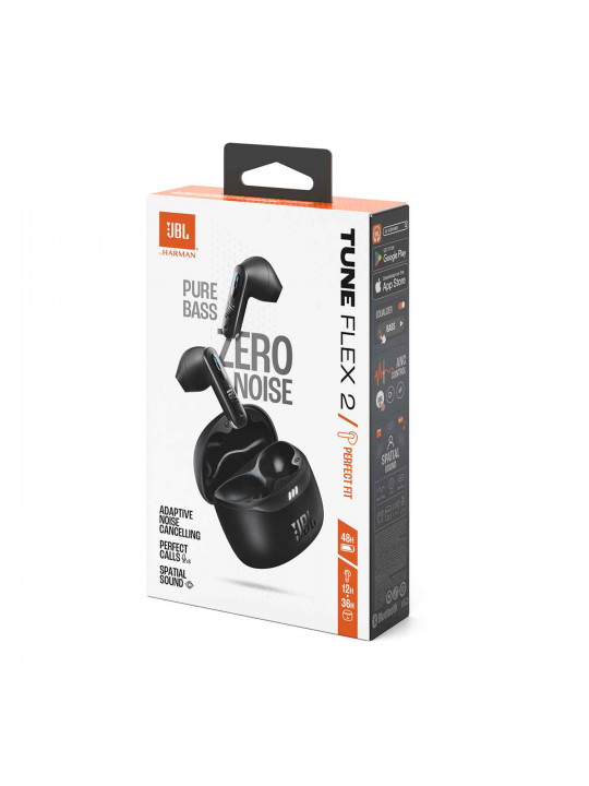 Tws ականջակալ JBL Tune Flex 2 (Black) 
