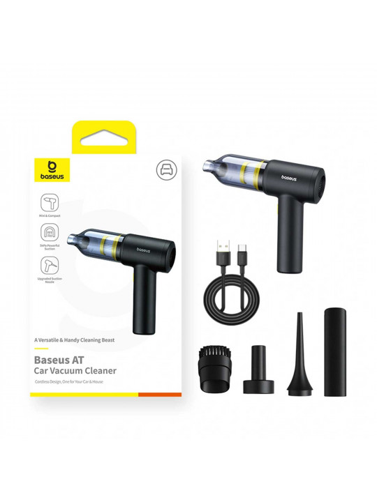 Беспроводной пылесос BASEUS AT Car (Black) (C30476600121-00)