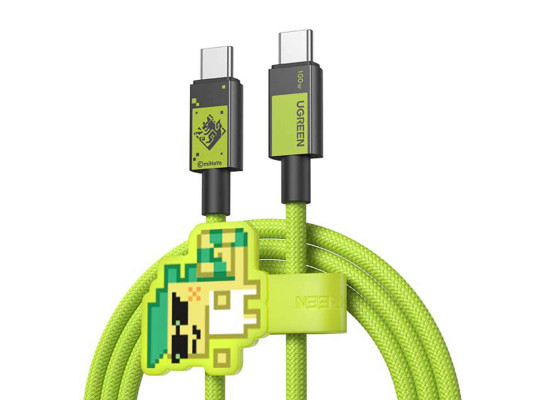 Մալուխ UGREEN L512 Type-C  to Type-C 1M Genshin Inpact (Green) (45063GI)