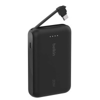 Power bank BELKIN 10000 mAh with cable (Black) (BPB021HQBK)