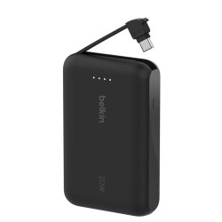 Power bank BELKIN 10000 mAh with cable (Black) (BPB021HQBK)
