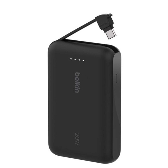 Power bank BELKIN 10000 mAh with cable (Black) (BPB021HQBK)