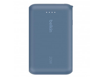 Внешние зарядные устройства BELKIN 10000 mAh with cable (Blue) (BPB021HQBL)