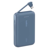 Power bank BELKIN 10000 mAh with cable (Blue) (BPB021HQBL)