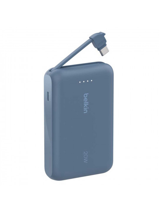 Power bank BELKIN 10000 mAh with cable (Blue) (BPB021HQBL)
