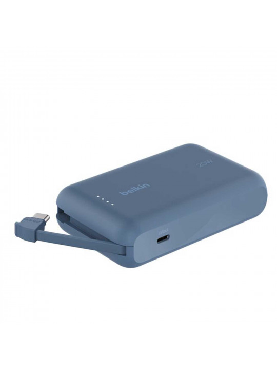 Power bank BELKIN 10000 mAh with cable (Blue) (BPB021HQBL)