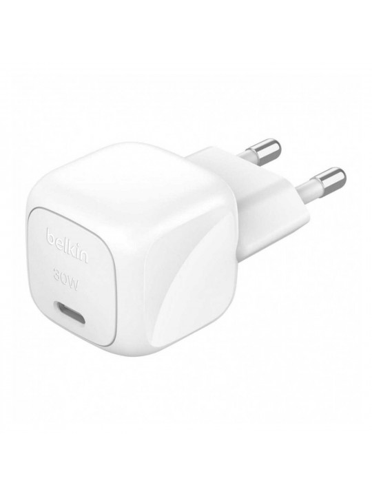 Հոսանքի ադապտոր BELKIN BoostCharge Compact USB-C Wall Charger 30W (WCA008KQWH)