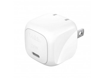 Power adapter BELKIN BoostCharge USB-C Wall Charger (45W) (White) (WCA013KQWH)