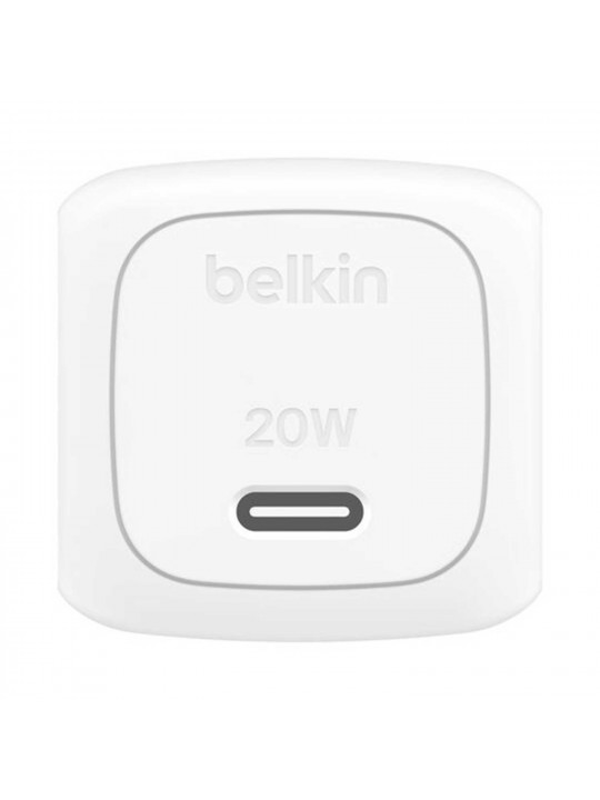 Հոսանքի ադապտոր BELKIN BoostCharge USB-C Wall Charger (45W) (White) (WCA013KQWH)