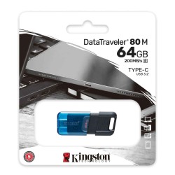 Флеш накопители KINGSTON DT80M/64GB 