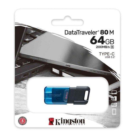 Флеш накопители KINGSTON DT80M/64GB 