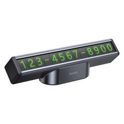 Автомобильные держатели BASEUS Plate Black Number Card (Grey) (CNFT000001)