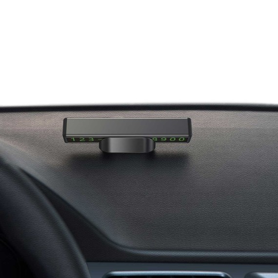 Автомобильные держатели BASEUS Plate Black Number Card (Grey) (CNFT000001)