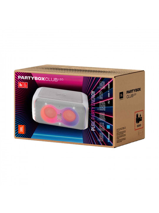 Երաժշտական համակարգ JBL PartyBox Club 120 (White) 