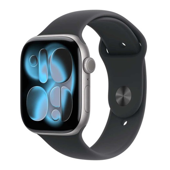 Smart watch APPLE Watch Series 11 GPS 42mm Space Grey Aluminium Case with Black Sport Band (A3331) (MEQW4RK/A)