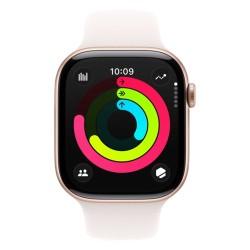 Smart watch APPLE Watch Series 11 GPS 42mm Rose Gold Aluminium Case with Light Blush Sport Band (A3331) (MEU04ET/A)