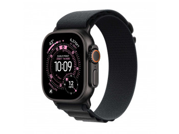 Smart watch APPLE Watch Ultra 3 GPS+Celluar 49mm Black Titanium with Black Alpine Loop (A3281) (MF0V4QI/A)