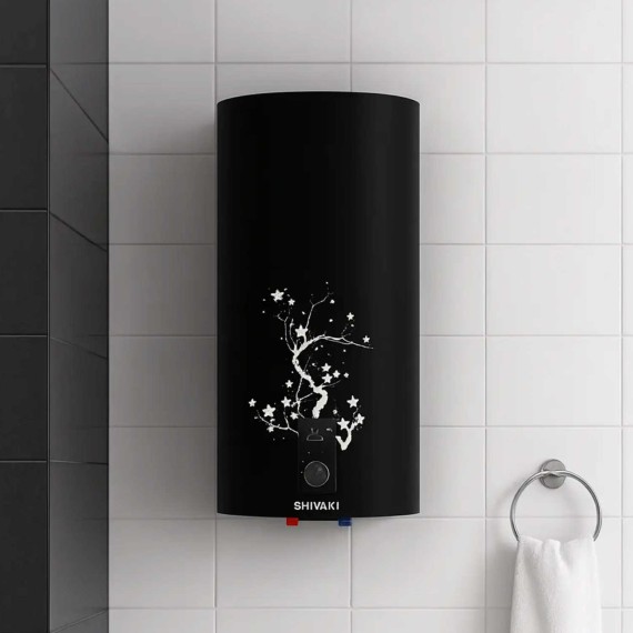 Эл.водонагреватель SHIVAKI SHD WH 2.0 100 BLACK (МОКРЫЙ АСФАЛЬТ) 