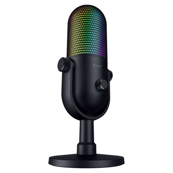 Микрофон для стриминга RAZER Seiren V3 Chroma (Black) (RZ19-05060100-R3M1)