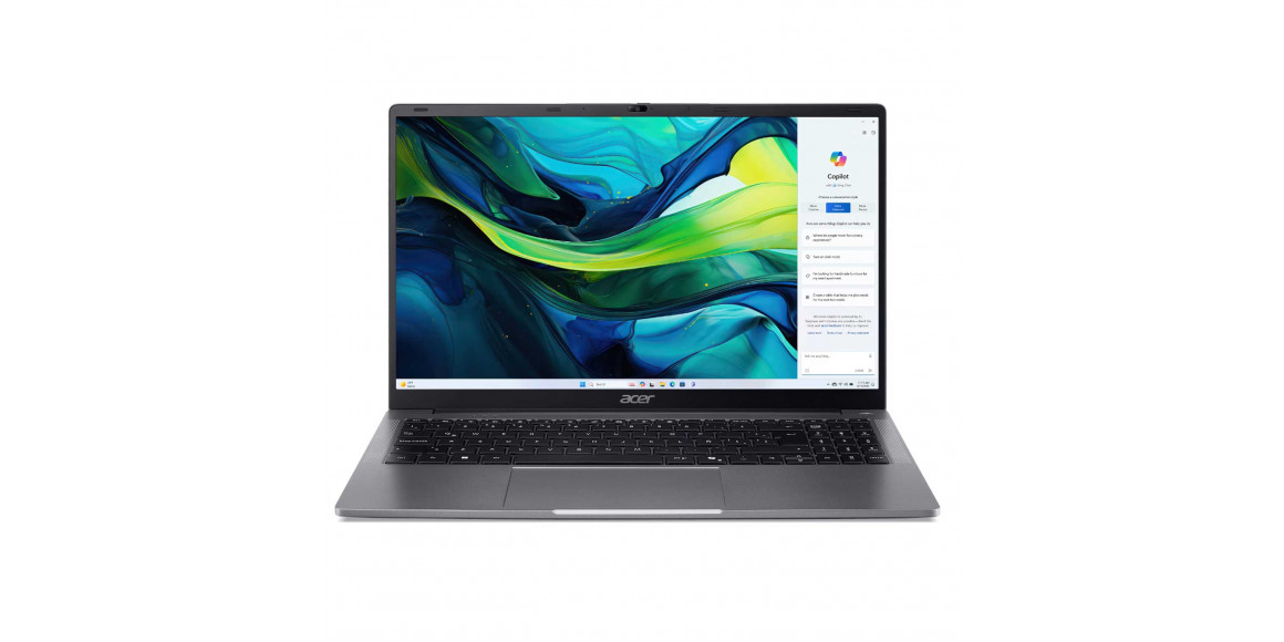 Notebook ACER Aspire Lite AL15-32P-C8T3 (N4500) 15.6 8GB 256GB (Steel Gray) (NX.J9SEM.001)