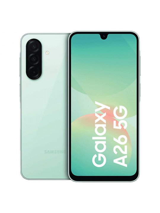Smart phone SAMSUNG Galaxy A26 5G SM-A266B/DS 6GB 128GB (Mint) 