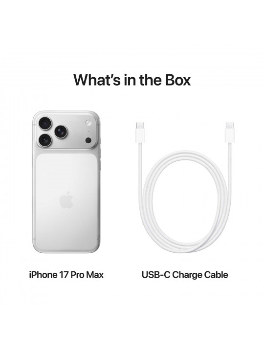 Սմարթ հեռախոս APPLE iPhone 17 Pro Max 256GB (Silver) (A3526) (MFYM4ZD/A)